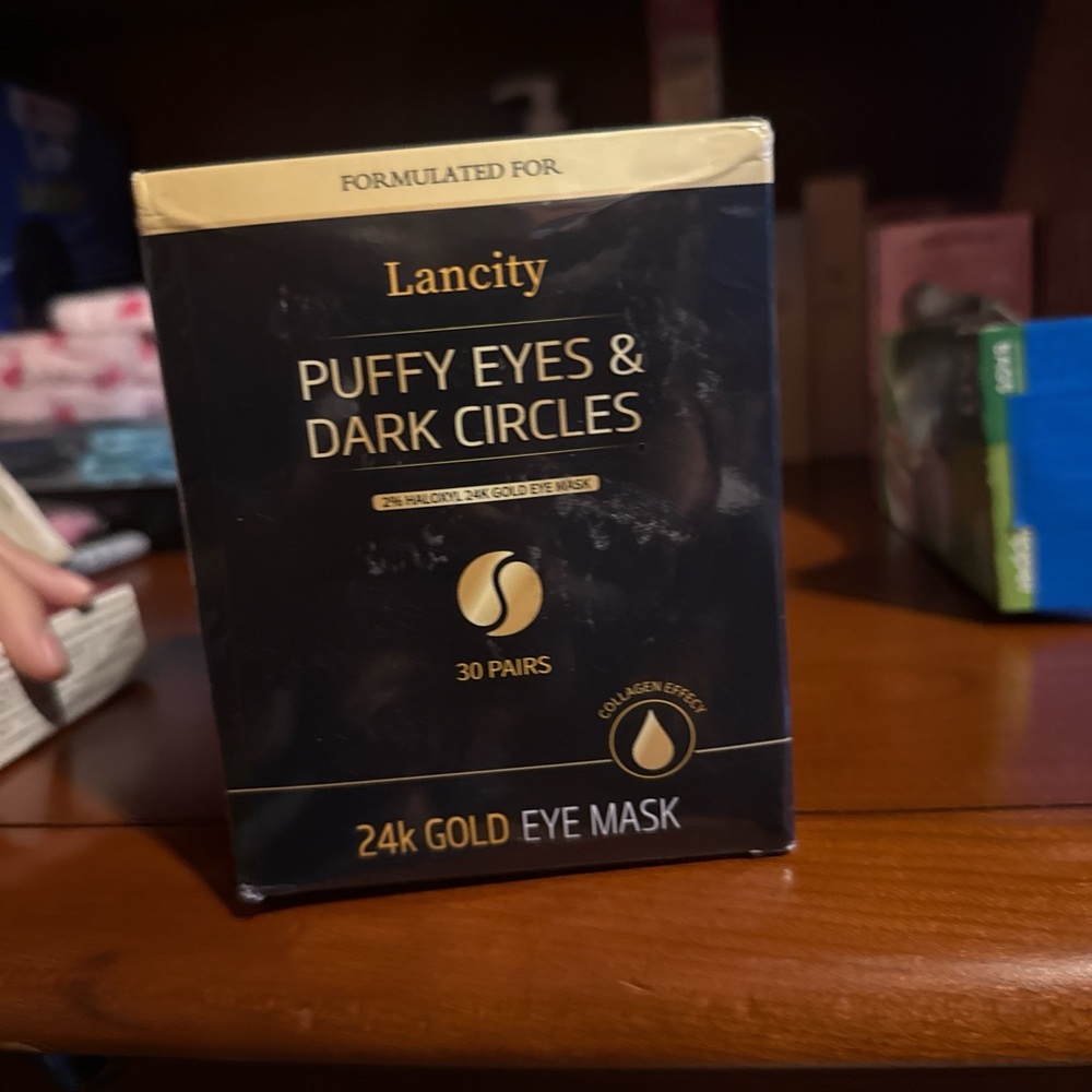 Lancity 24k Gold Eye Mask